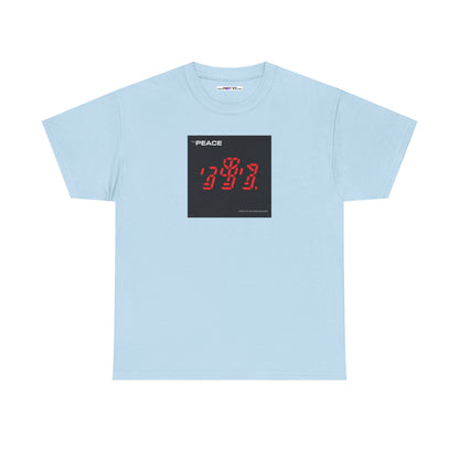the PEACE ghost in the war-machine Unisex Heavy Cotton Tee