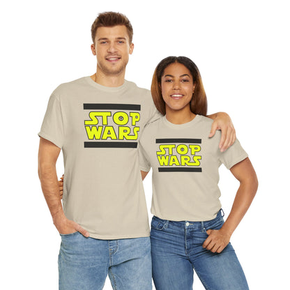 STOP WARS Unisex Heavy Cotton Tee