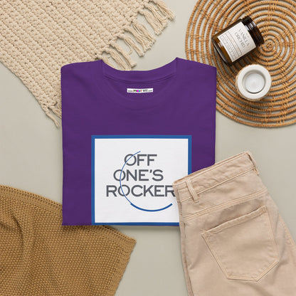 OFF ONE'S ROCKER Unisex Heavy Cotton Tee