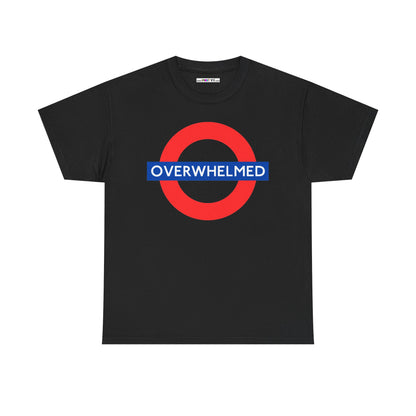 OVERWHELMED Unisex Heavy Cotton Tee