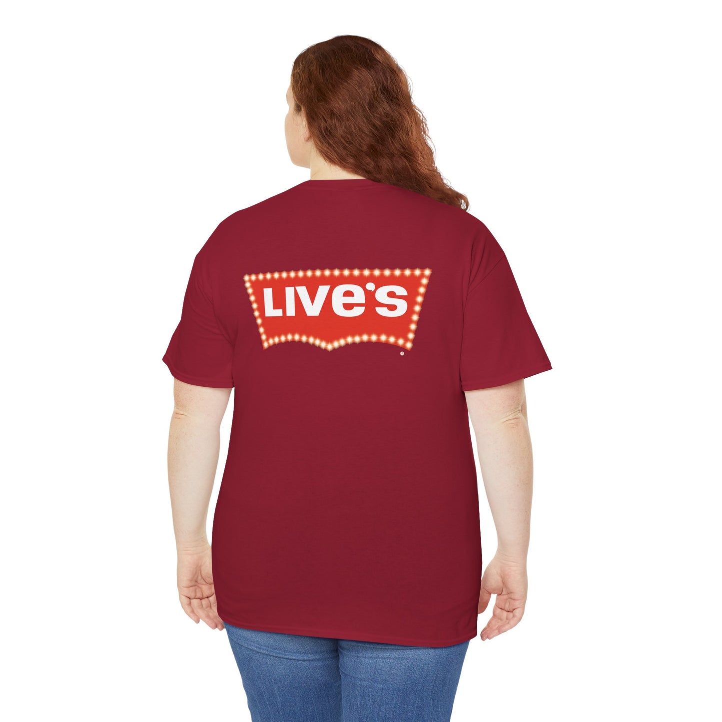 elvi's live's Unisex Heavy Cotton Tee
