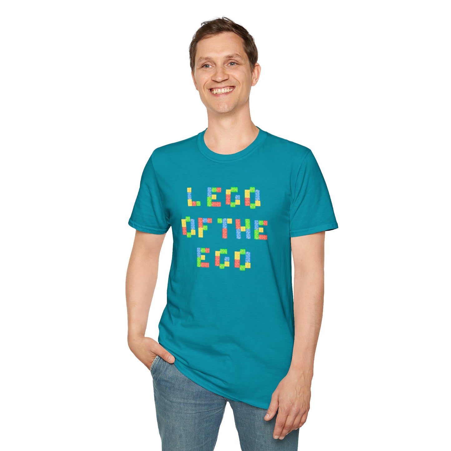 L3G0 OF THE EGO Unisex Softstyle 100% Cotton T-Shirt