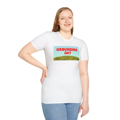 GROUNDING DAY Unisex Softstyle 100% Cotton T-Shirt