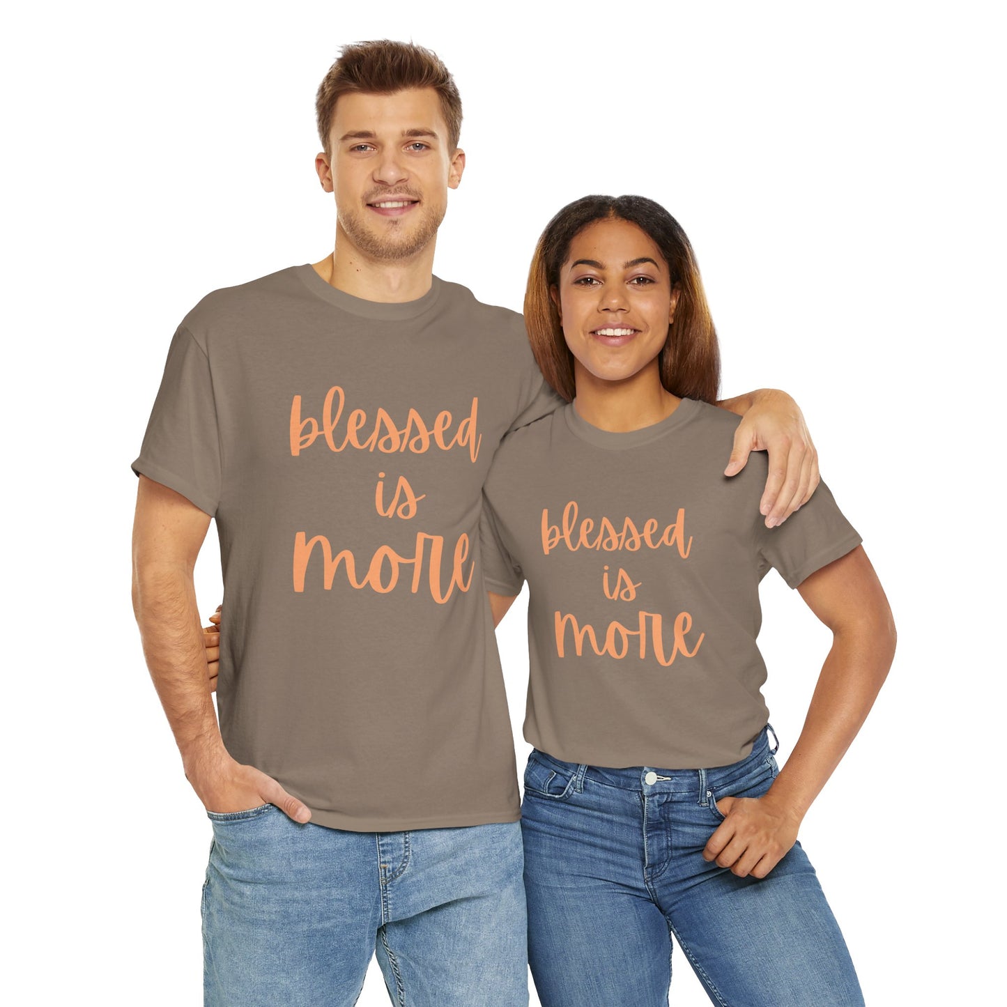 blessed is MORE Unisex Heavy Cotton Tee