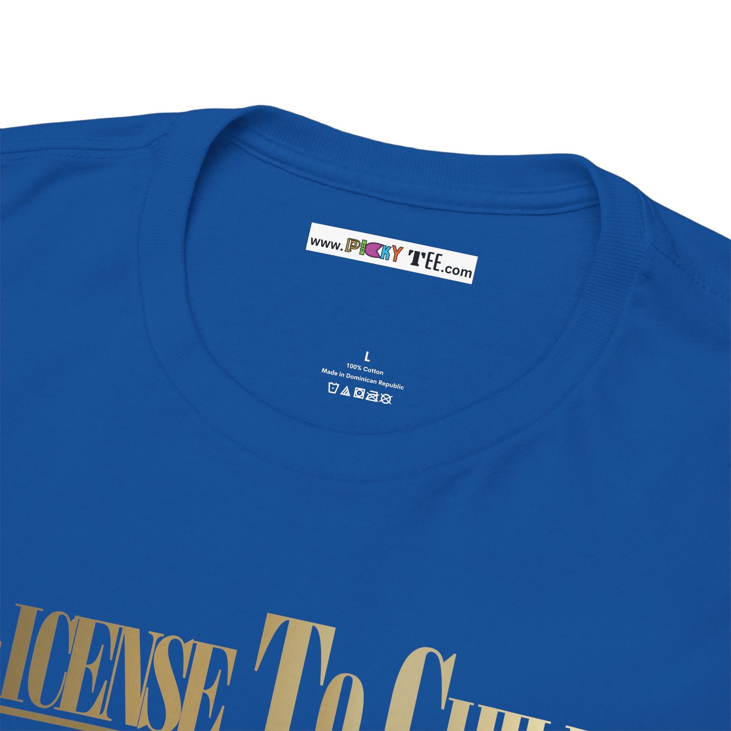 LICENSE TO CHILL 00Zzz Unisex Heavy Cotton Tee