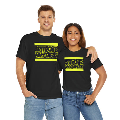 STOP WARS Unisex Heavy Cotton Tee