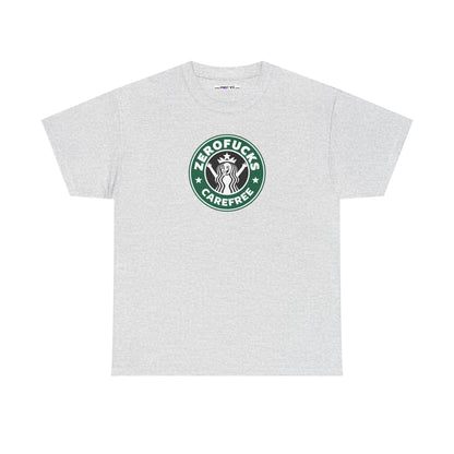 ZEROFUCKS CAREFREE Unisex Heavy Cotton Tee
