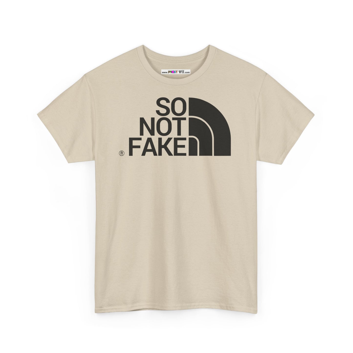 SO NOT FAKE Unisex Heavy Cotton Tee