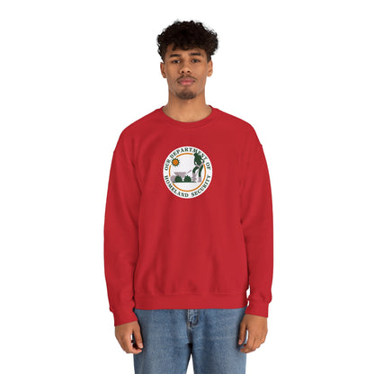 HOMELAND SECURITY (OUR DEPARTMENT OF)  Unisex Heavy Cotton Sweatshirt