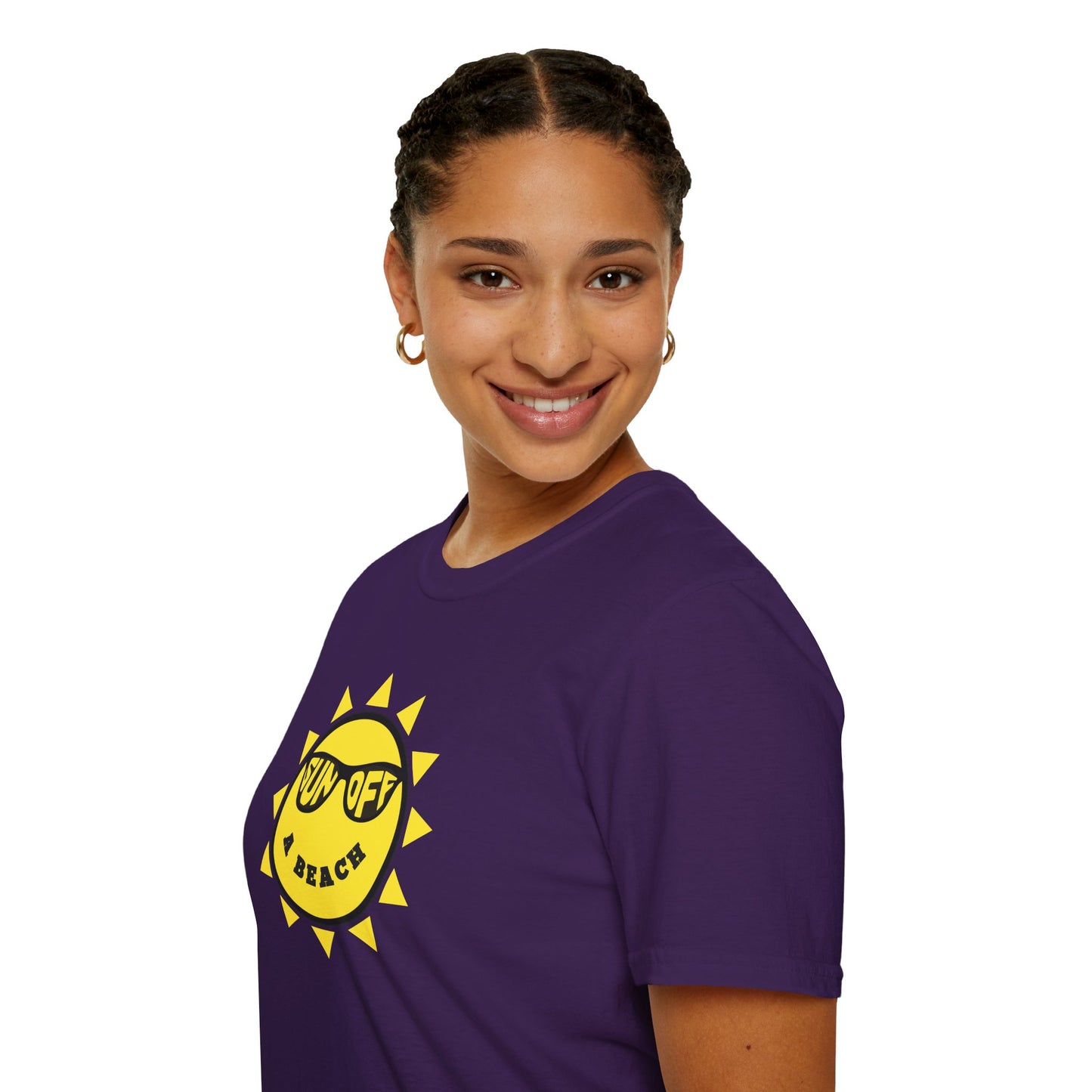 SUN OFF A BEACH Unisex Softstyle 100% Cotton T-Shirt