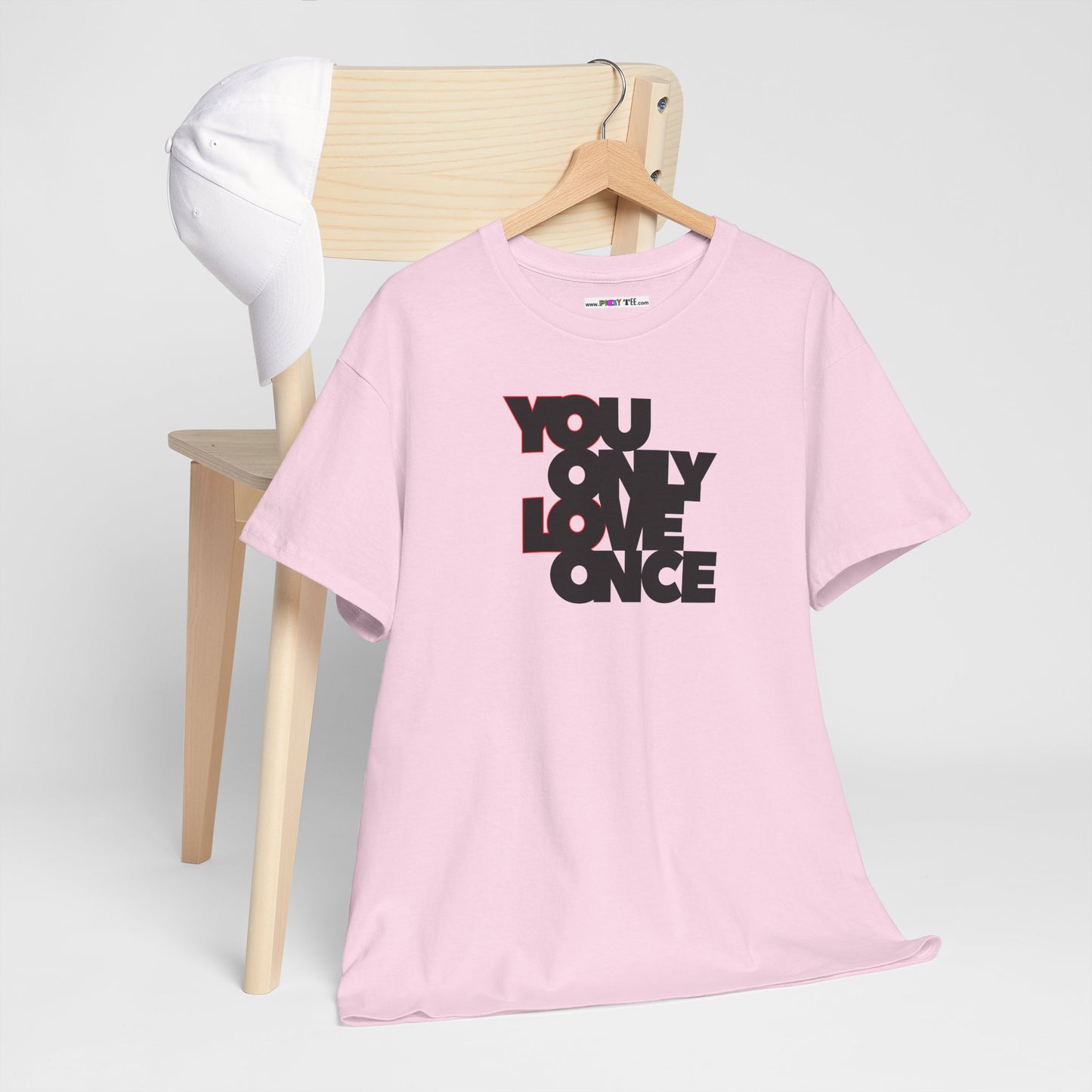 YOLO - YOU ONLY LOVE ONCE Unisex Heavy Cotton Tee