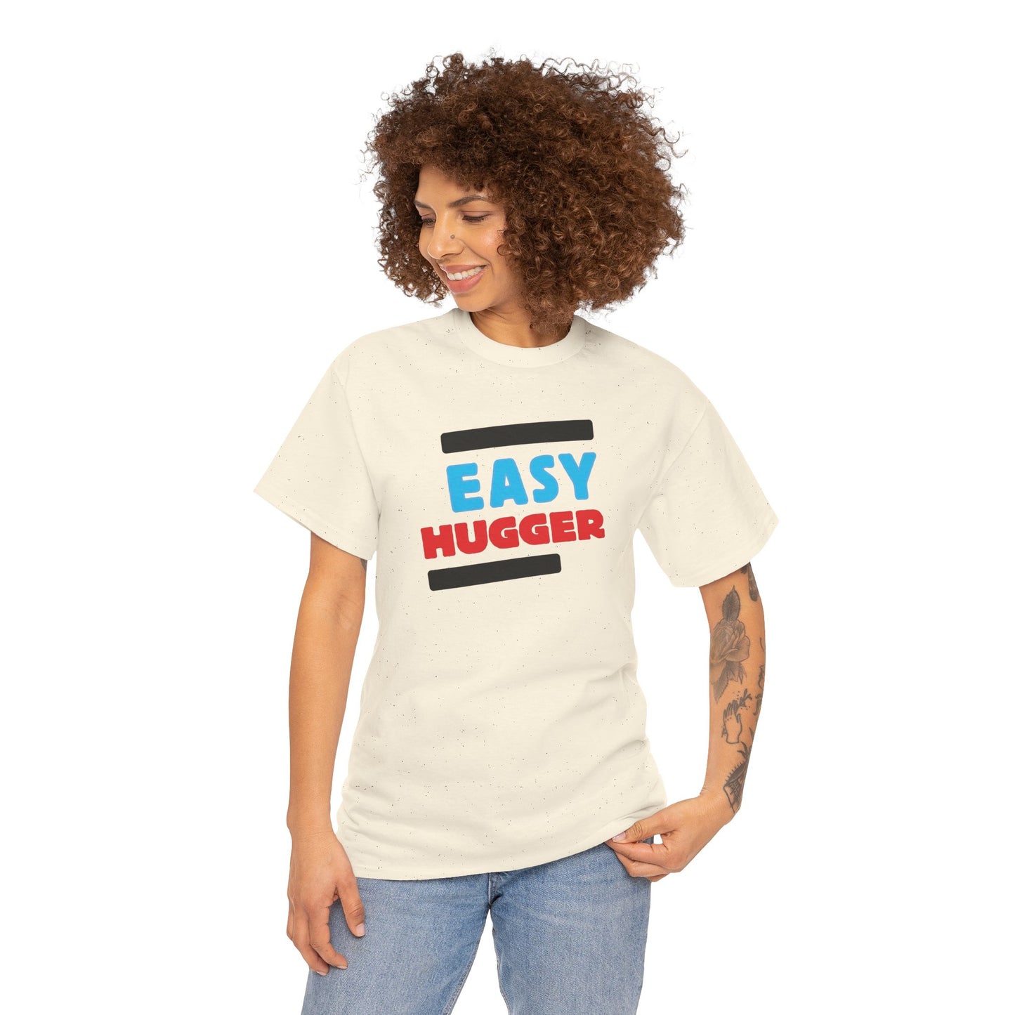 EASY HUGGER Unisex Heavy Cotton Tee