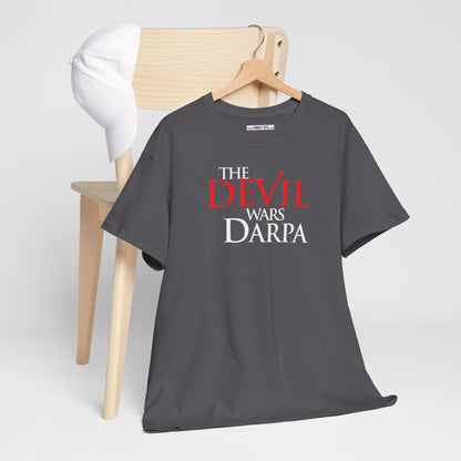 THE DEVIL WARS DARPA Unisex Heavy Cotton Tee