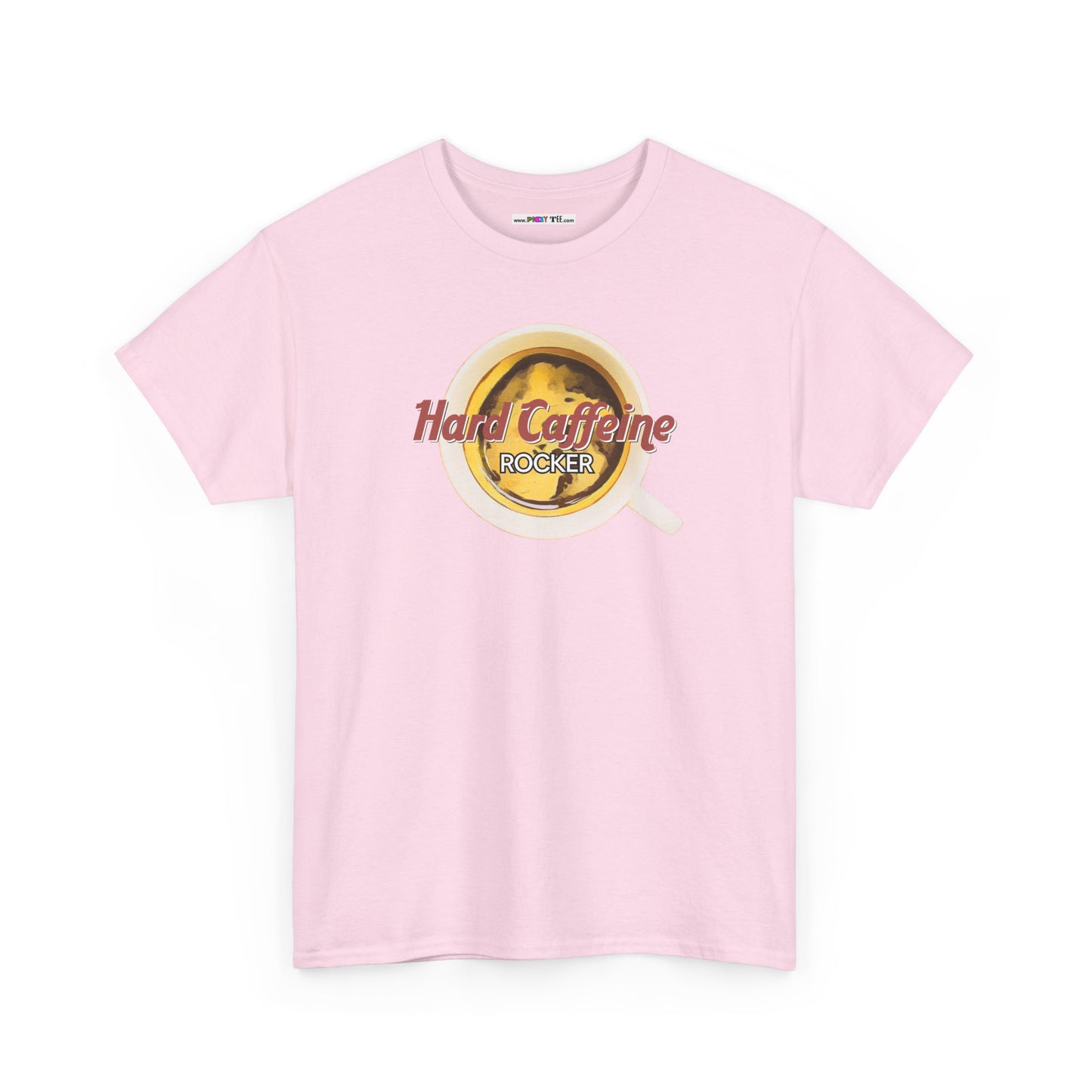 Hard Caffeine ROCKER Unisex Heavy Cotton Tee