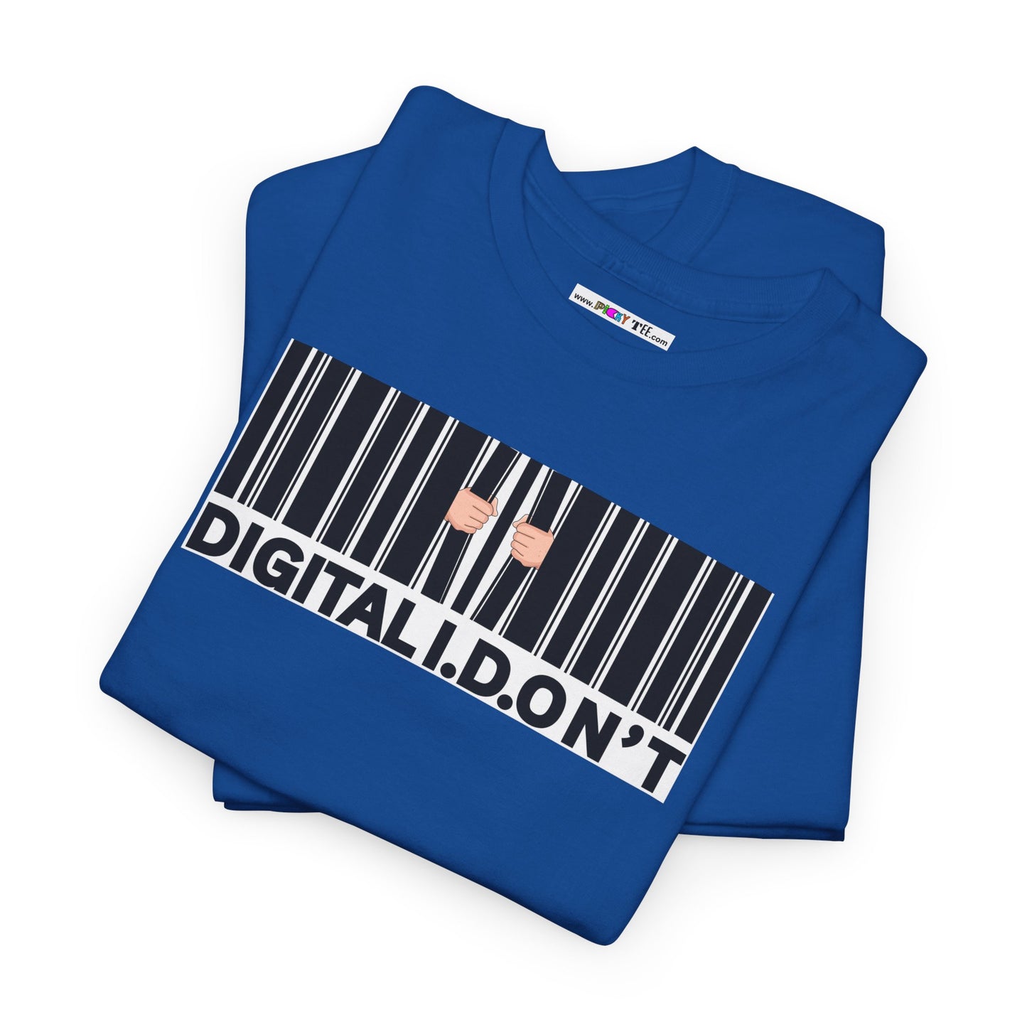 DIGITAL I.D.ON'T Unisex Heavy Cotton Tee
