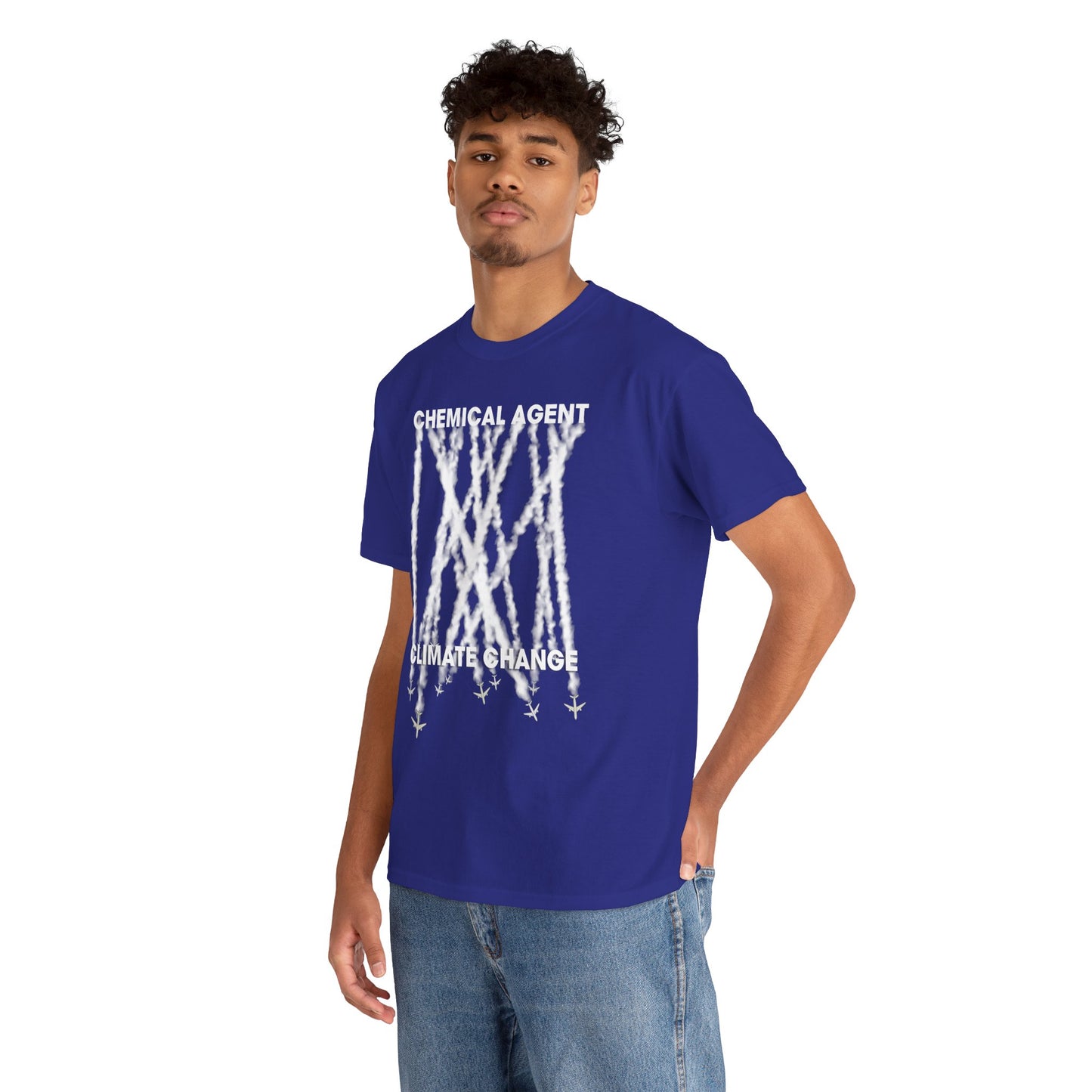 CHEMICAL AGENT/CLIMATE CHANGE Unisex Heavy Cotton Tee
