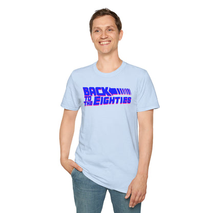 BACK TO THE EIGHTIES Unisex Softstyle 100% Cotton T-Shirt