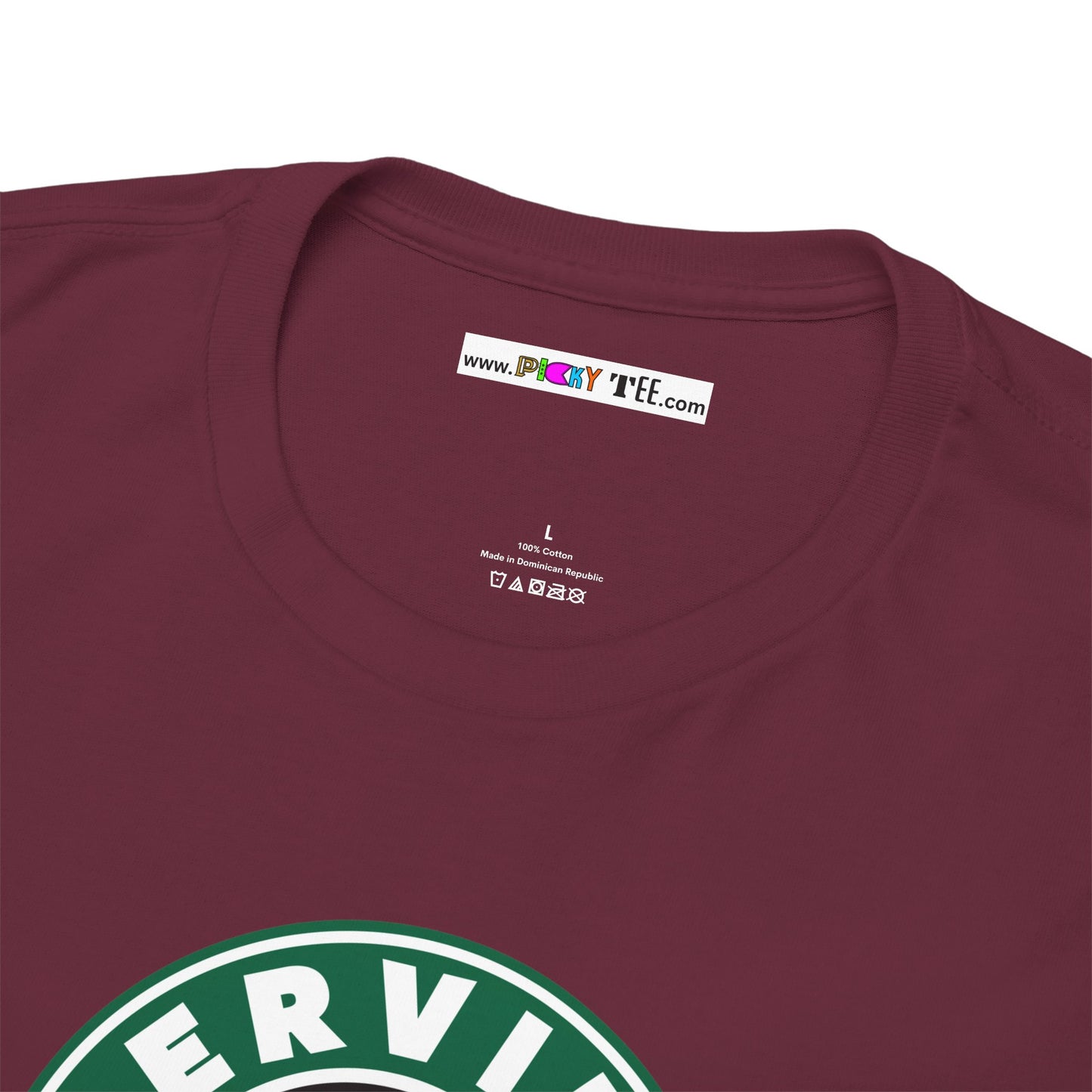 SERVINGCUNT Unisex Heavy Cotton Tee