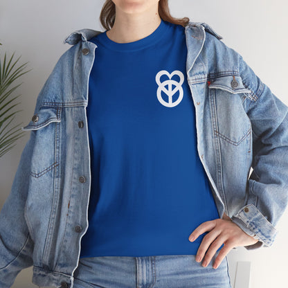KEEP PEACE AND LOVE ON Unisex Heavy Cotton Tee