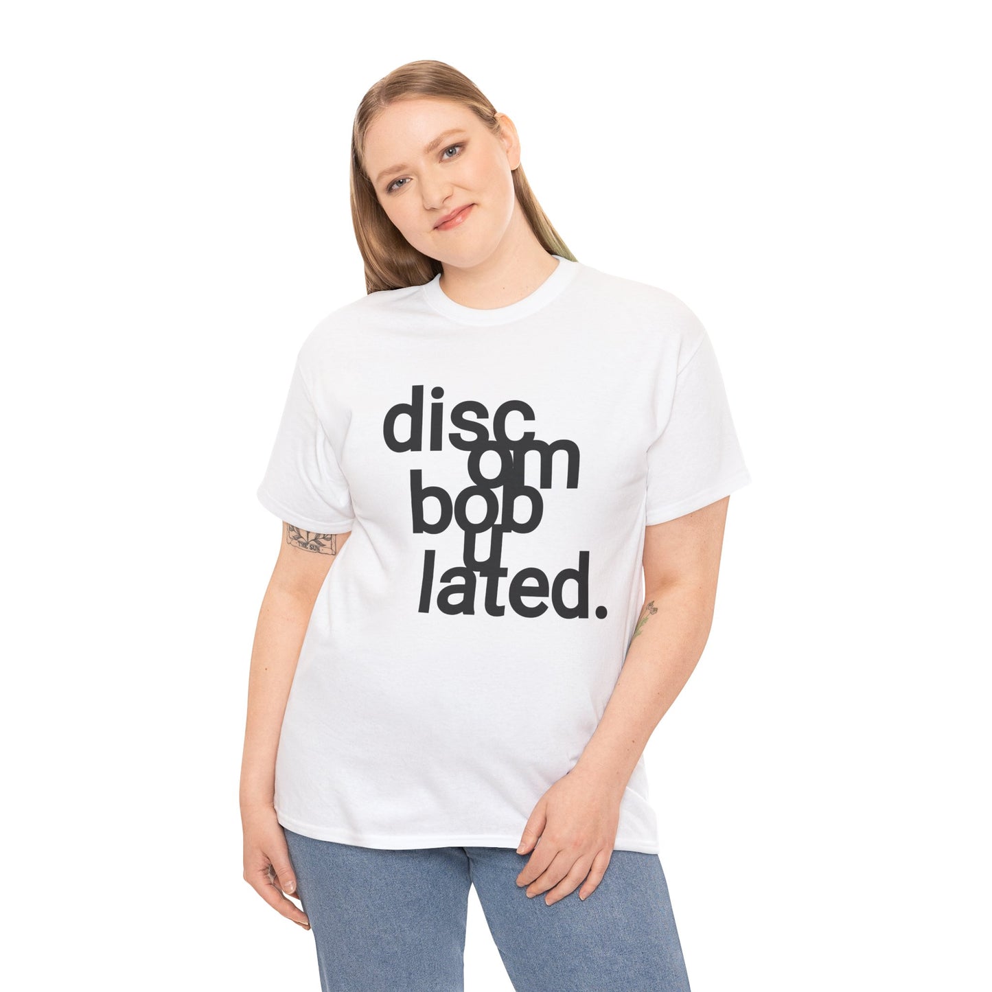 disc om bob u lated. Unisex Heavy Cotton Tee