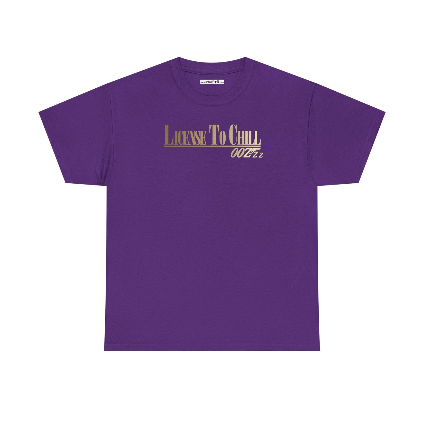 LICENSE TO CHILL 00Zzz Unisex Heavy Cotton Tee