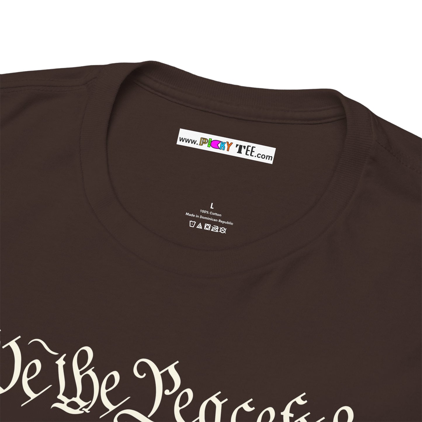 WE THE PEACEFUL Unisex Heavy Cotton Tee