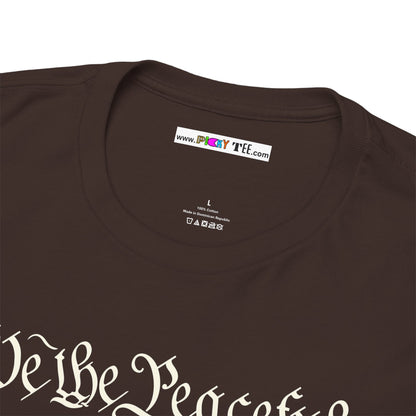 WE THE PEACEFUL Unisex Heavy Cotton Tee