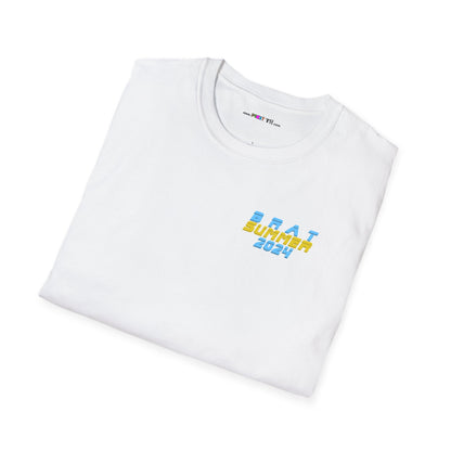 BRAT SUMMER 2024 Unisex Softstyle 100% Cotton T-Shirt