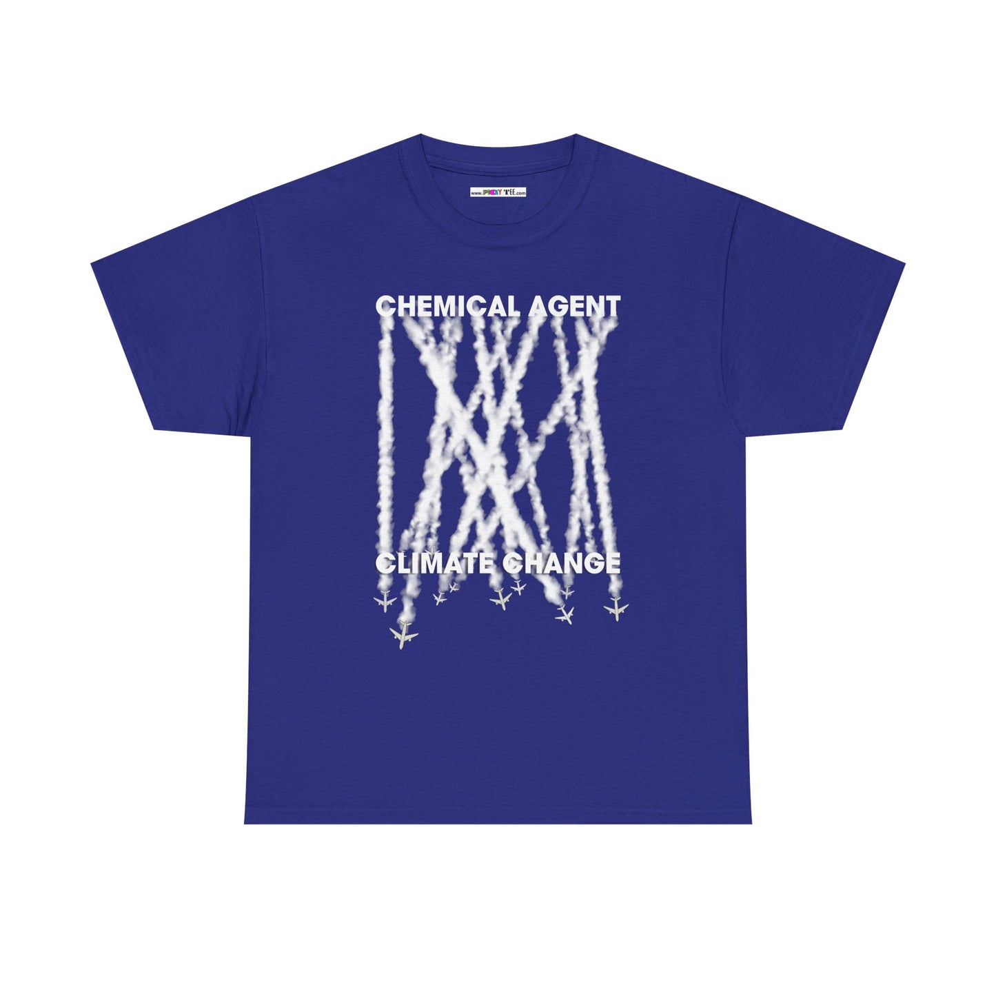 CHEMICAL AGENT/CLIMATE CHANGE Unisex Heavy Cotton Tee