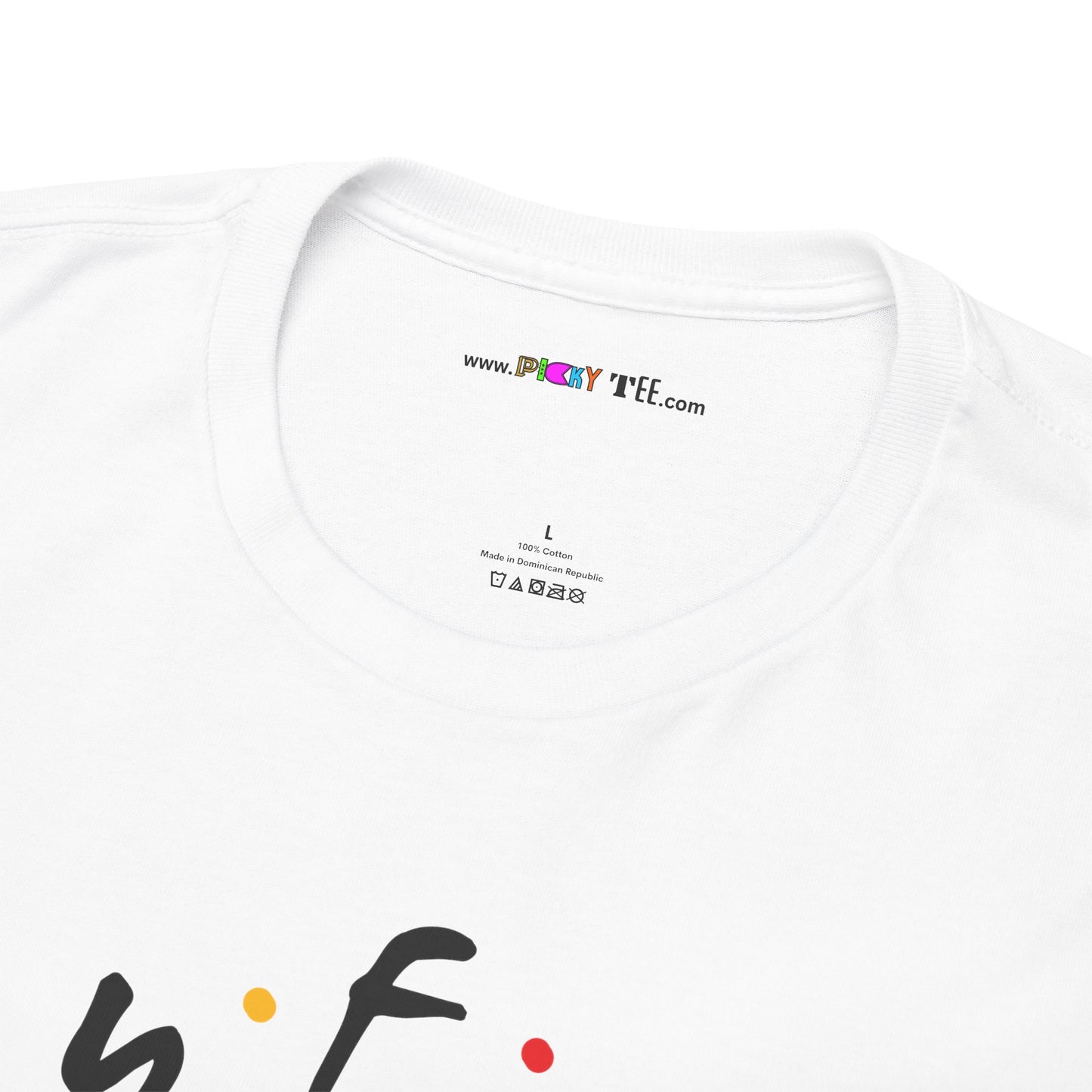 CIRCLE OF FRIENDS Unisex Heavy Cotton Tee