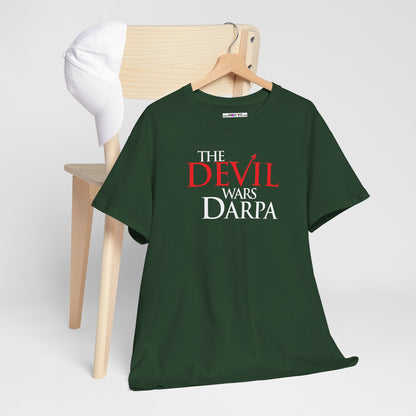 THE DEVIL WARS DARPA Unisex Heavy Cotton Tee