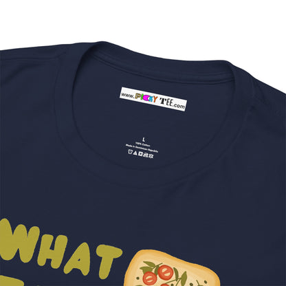 WHAT THE FOCACCIA Unisex Heavy Cotton Tee