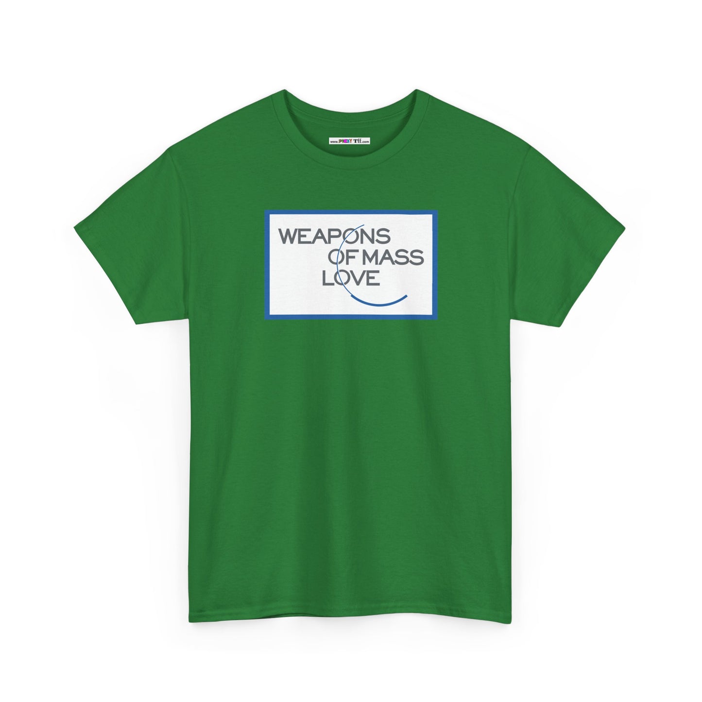 WEAPONS OF MASS LOVE Unisex Heavy Cotton Tee