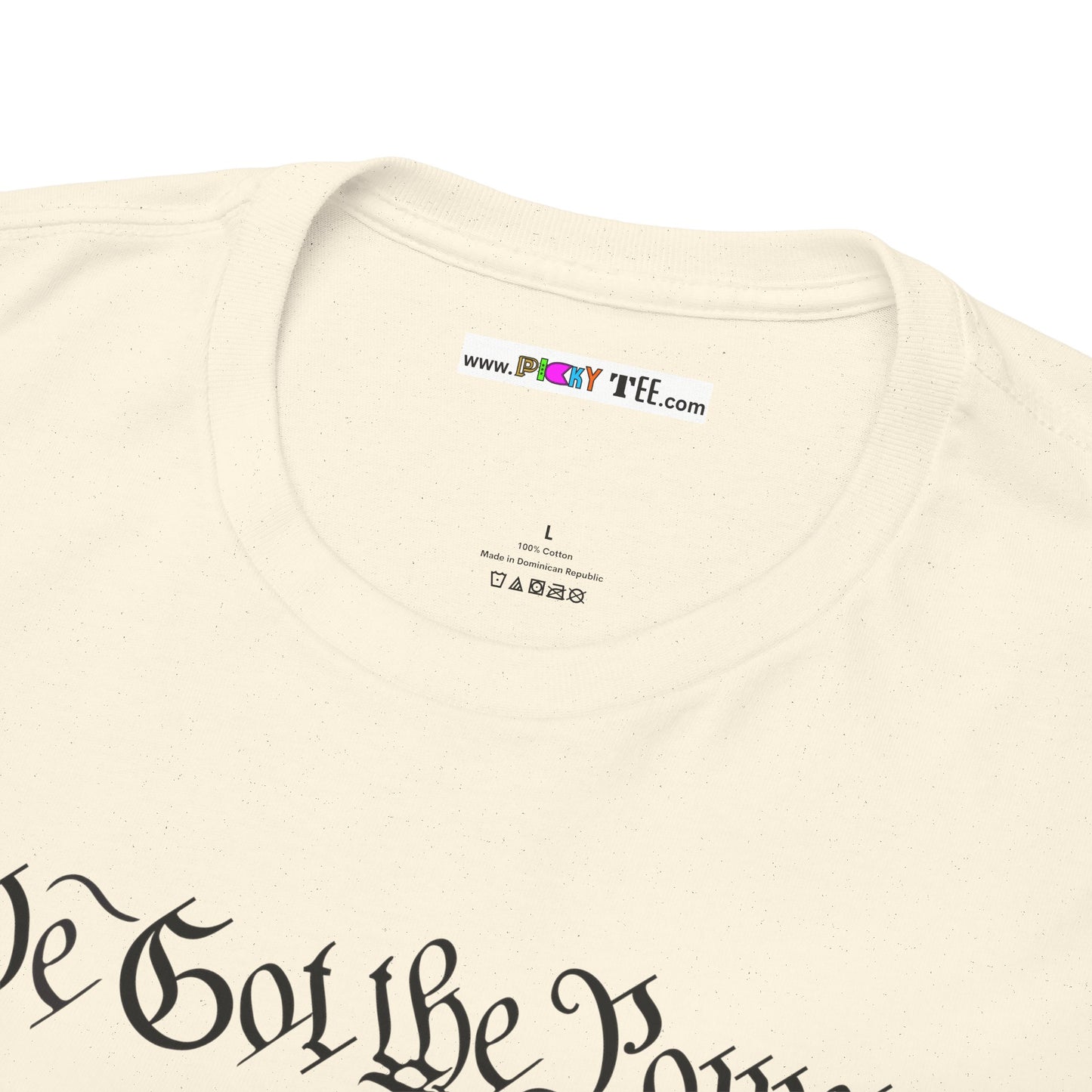 WE GOT THE POWER Unisex Heavy Cotton Tee