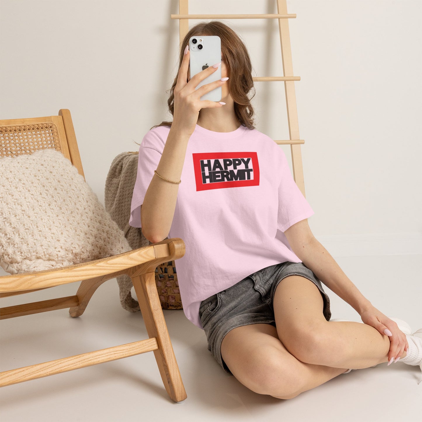 HAPPY HERMIT Unisex Heavy Cotton Tee