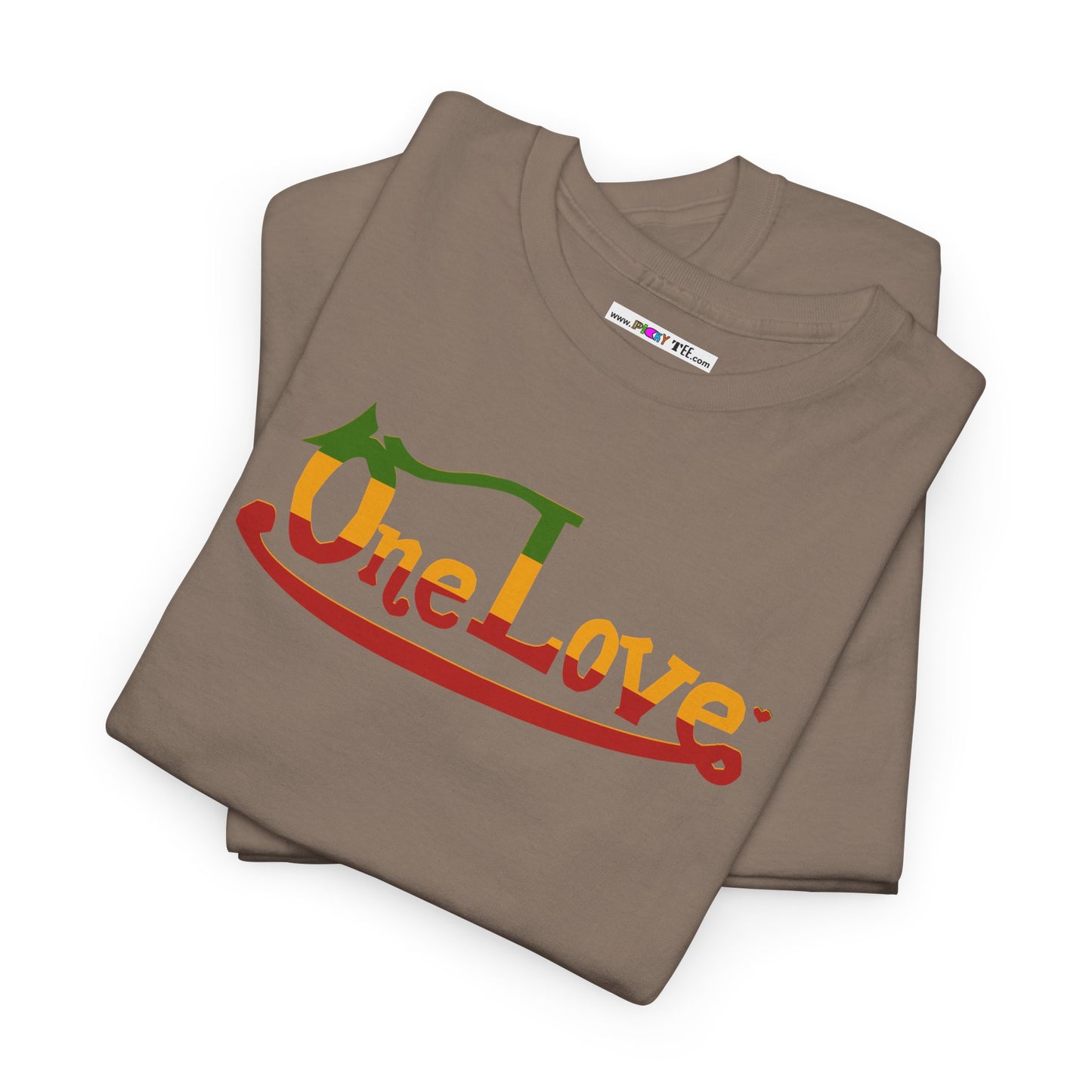 One Love Unisex Heavy Cotton Tee