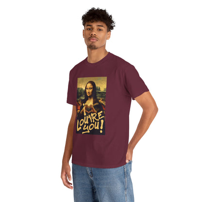 I LOUVRE YOU! Unisex Heavy Cotton Tee