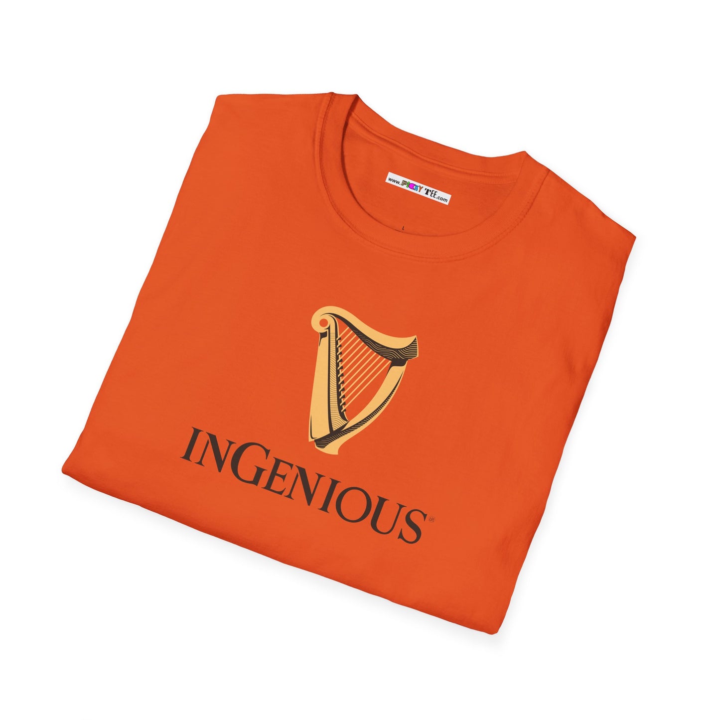 INGENIOUS Unisex Softstyle 100% Cotton T-Shirt