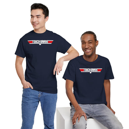TOUCH GRASS Unisex Heavy Cotton Tee
