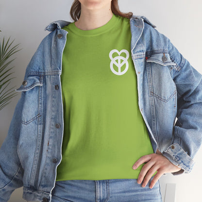 KEEP PEACE AND LOVE ON Unisex Heavy Cotton Tee