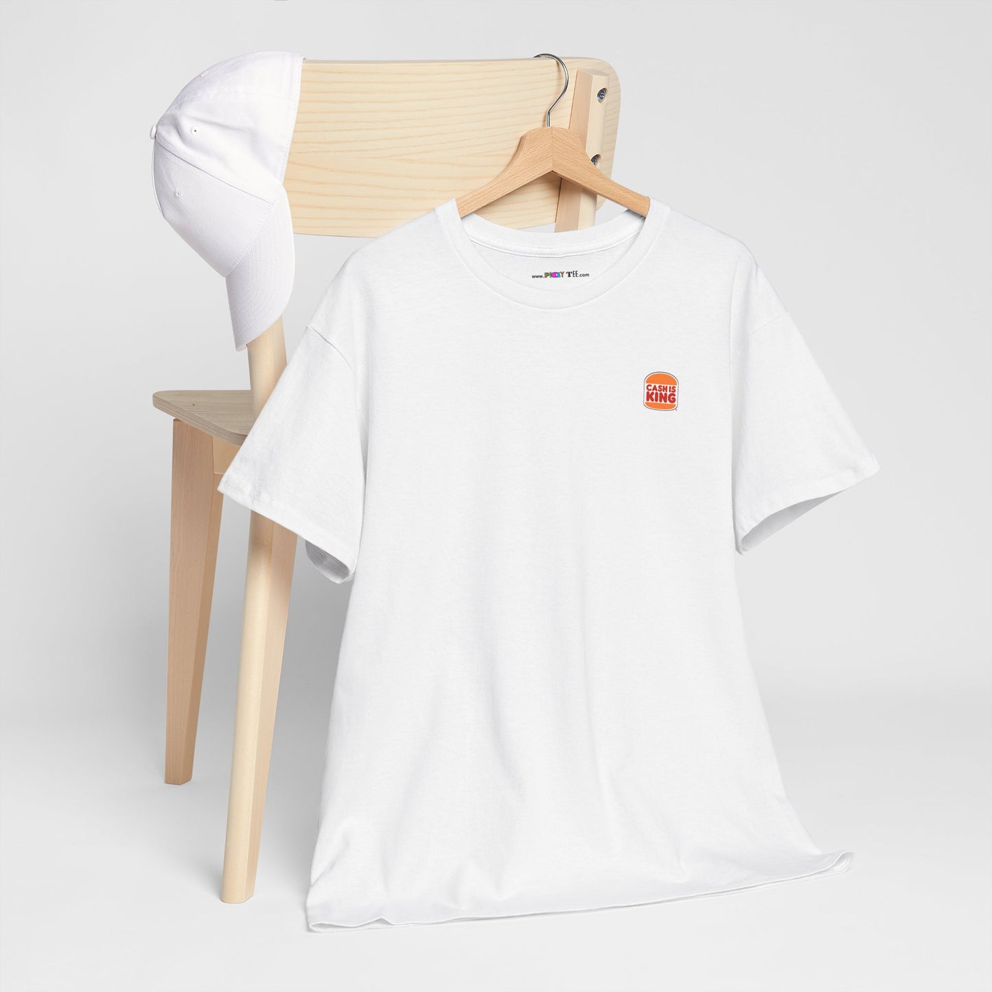 CASH IS KING Unisex Heavy Cotton Tee