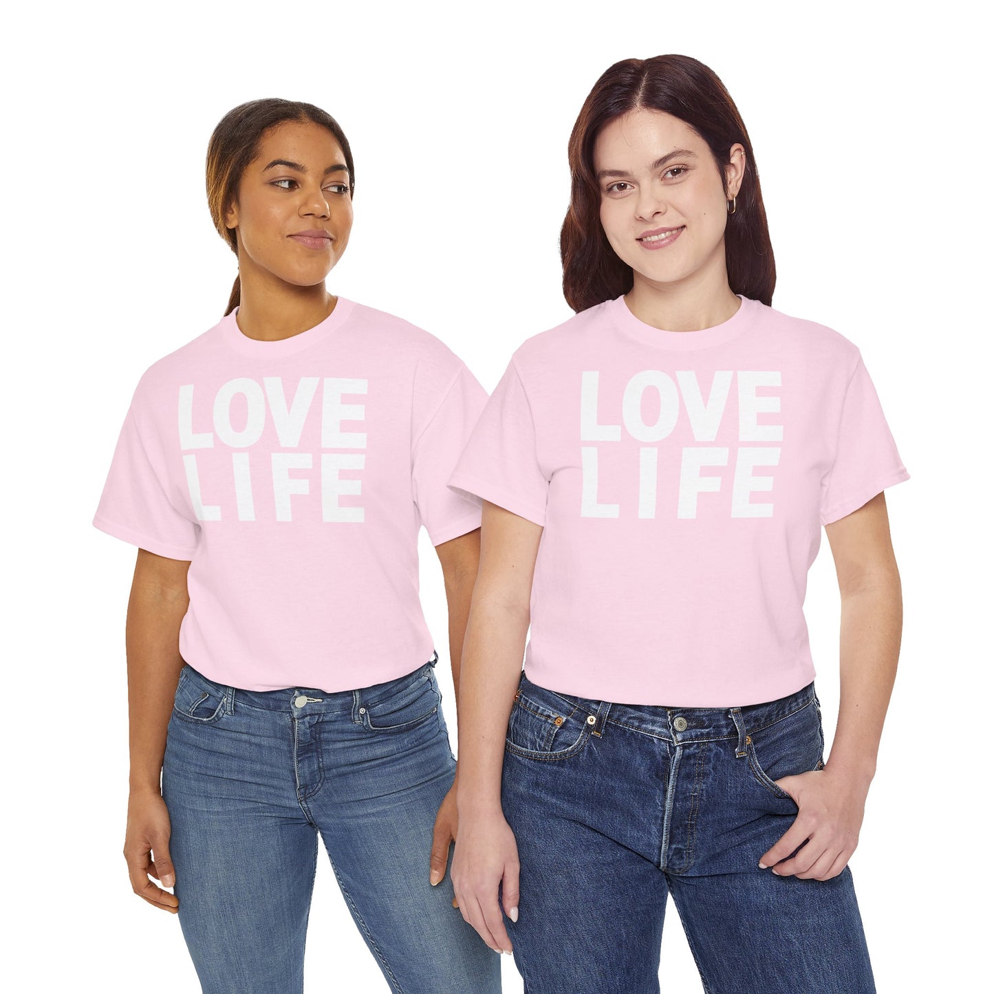 LOVE LIFE Unisex Heavy Cotton Tee