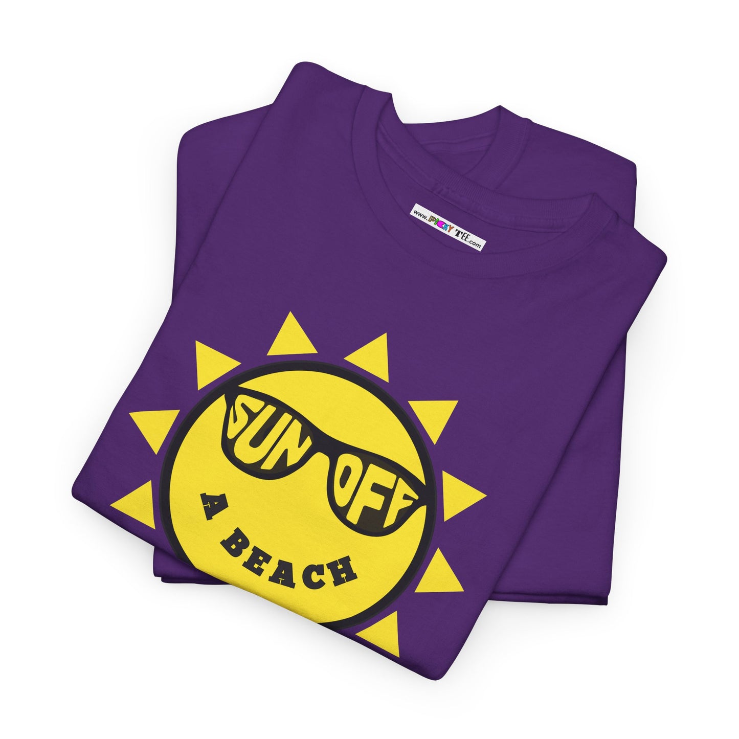 SUN OFF A BEACH Unisex Heavy Cotton Tee