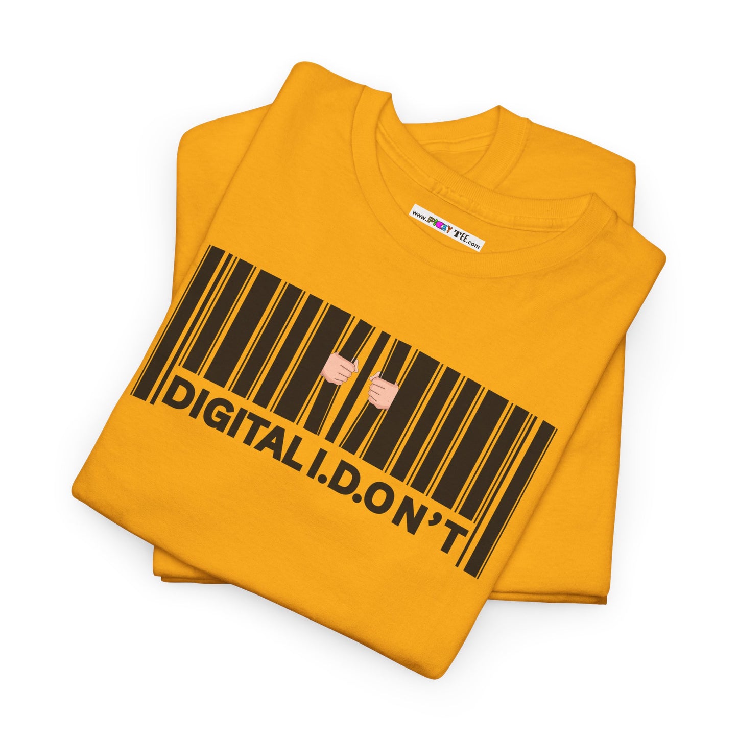 DIGITAL I.D.ON'T Unisex Heavy Cotton Tee