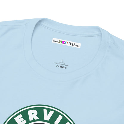 SERVINGCUNT Unisex Heavy Cotton Tee
