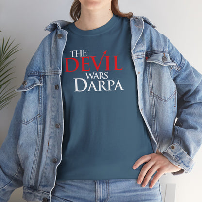 THE DEVIL WARS DARPA Unisex Heavy Cotton Tee
