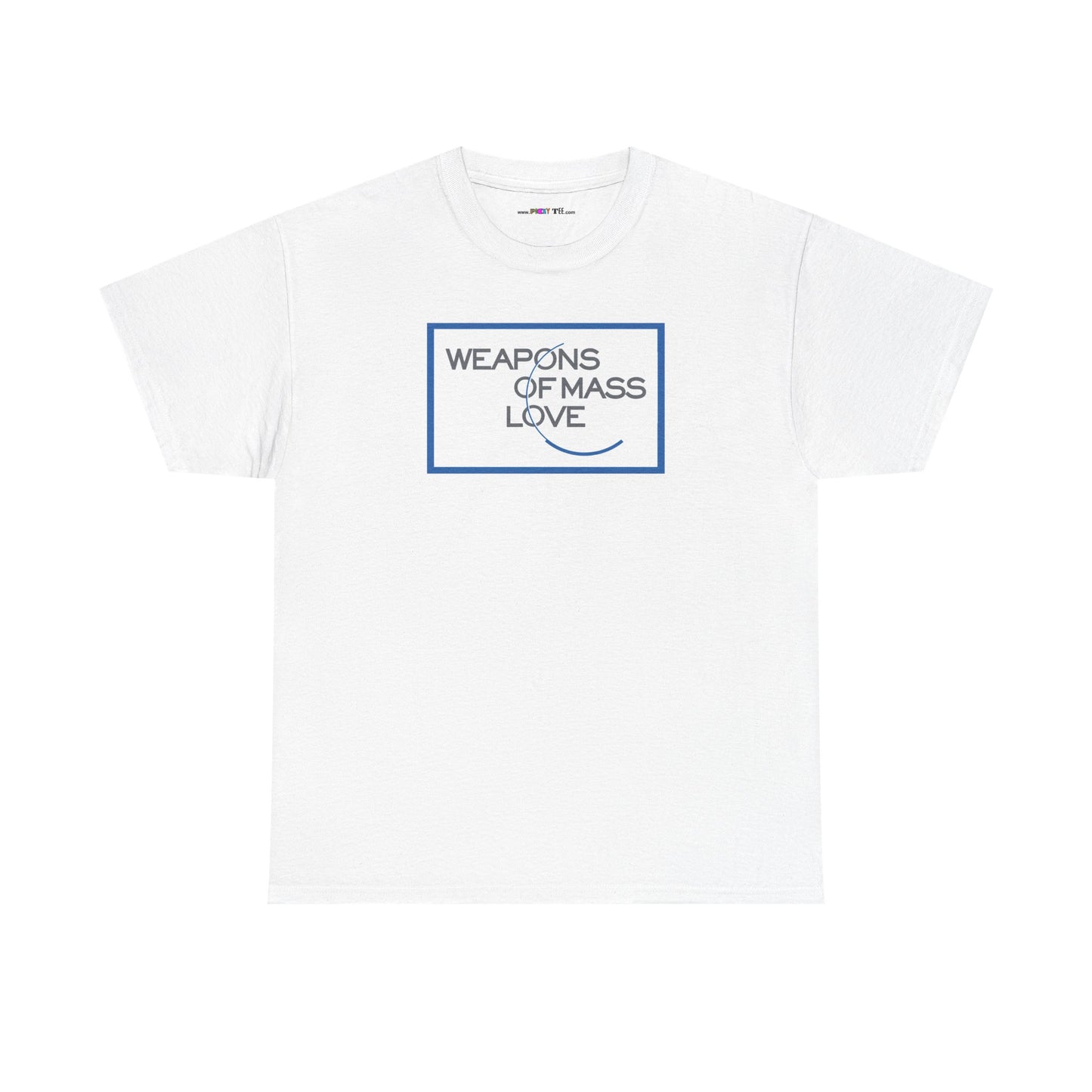 WEAPONS OF MASS LOVE Unisex Heavy Cotton Tee