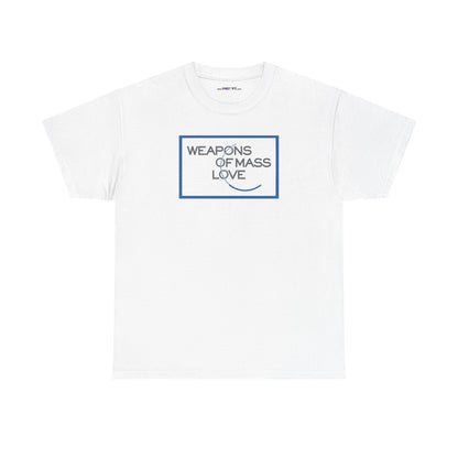 WEAPONS OF MASS LOVE Unisex Heavy Cotton Tee