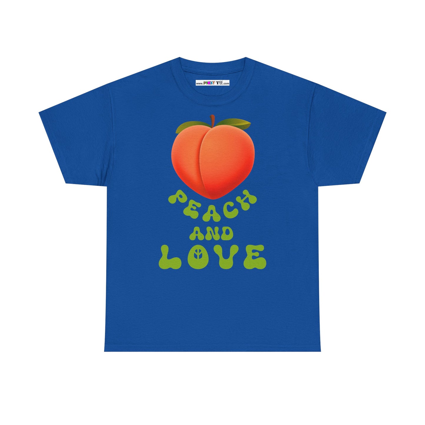 PEACH AND LOVE Unisex Heavy Cotton Tee