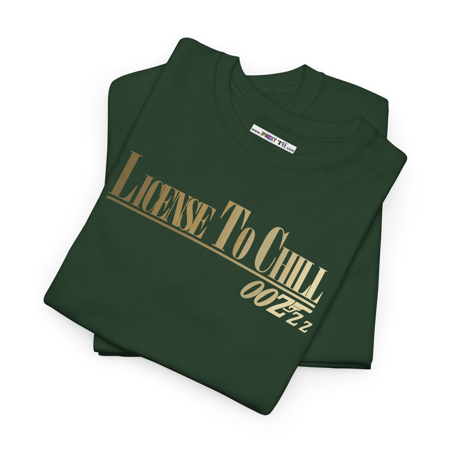 LICENSE TO CHILL 00Zzz Unisex Heavy Cotton Tee